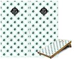 Cornhole Game Board Vinyl Skin Wrap Kit - Premium Laminated - Kearas Daisies Diffuse Glow fits 24x48 game boards (GAMEBOARDS NOT INCLUDED)