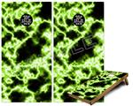 Cornhole Game Board Vinyl Skin Wrap Kit - Premium Laminated - Electrify Green fits 24x48 game boards (GAMEBOARDS NOT INCLUDED)