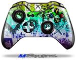 Decal Skin Wrap fits Microsoft XBOX One Wireless Controller Scene Kid Sketches Rainbow