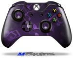 Decal Skin Wrap fits Microsoft XBOX One Wireless Controller Bokeh Music Purple