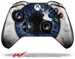 Decal Skin Wrap fits Microsoft XBOX One Wireless Controller Eyeball Blue Dark