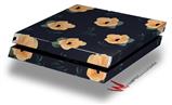 Vinyl Decal Skin Wrap compatible with Sony PlayStation 4 Original Console Poppy Orange Navy (PS4 NOT INCLUDED)