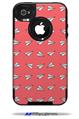 Paper Planes Coral - Decal Style Vinyl Skin fits Otterbox Commuter iPhone4/4s Case (CASE SOLD SEPARATELY)