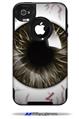 Eyeball Brown - Decal Style Vinyl Skin fits Otterbox Commuter iPhone4/4s Case (CASE SOLD SEPARATELY)