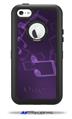 Bokeh Music Purple - Decal Style Vinyl Skin fits Otterbox Defender iPhone 5C Case (CASE SOLD SEPARATELY)