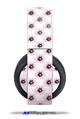 Vinyl Decal Skin Wrap compatible with Original Sony PlayStation 4 Gold Wireless Headphones Kearas Daisies Diffuse Glow Pink (PS4 HEADPHONES  NOT INCLUDED)