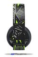 Vinyl Decal Skin Wrap compatible with Original Sony PlayStation 4 Gold Wireless Headphones Baja 0023 Lime Green (PS4 HEADPHONES  NOT INCLUDED)