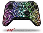 Splatter Girly Skull Rainbow - Decal Style Skin fits original Amazon Fire TV Gaming Controller