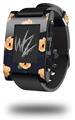 Poppy Orange Navy - Decal Style Skin fits original Pebble Smart Watch (WATCH SOLD SEPARATELY)