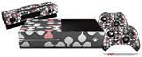 Locknodes 04 Pink - Holiday Bundle Decal Style Skin fits XBOX One Console Original, Kinect and 2 Controllers (XBOX SYSTEM NOT INCLUDED)