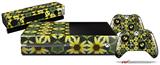Daisies Yellow - Holiday Bundle Decal Style Skin fits XBOX One Console Original, Kinect and 2 Controllers (XBOX SYSTEM NOT INCLUDED)