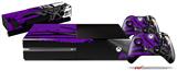 Baja 0040 Purple - Holiday Bundle Decal Style Skin fits XBOX One Console Original, Kinect and 2 Controllers (XBOX SYSTEM NOT INCLUDED)
