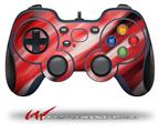 Paint Blend Red - Decal Style Skin fits Logitech F310 Gamepad Controller (CONTROLLER SOLD SEPARATELY)