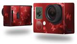 Bokeh Butterflies Red - Decal Style Skin fits GoPro Hero 3+ Camera (GOPRO NOT INCLUDED)