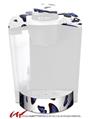 Decal Style Vinyl Skin compatible with Keurig K40 Elite Coffee Makers Butterflies Blue (KEURIG NOT INCLUDED)