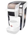 Decal Style Vinyl Skin compatible with Keurig K10 / K15 Mini Plus Coffee Makers Hubble Images - Barred Spiral Galaxy NGC 1300 (KEURIG NOT INCLUDED)