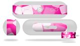 Decal Style Wrap Skin fits Beats Pill Plus Bokeh Squared Hot Pink (BEATS PILL NOT INCLUDED)