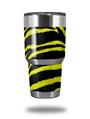 Skin Decal Wrap for Yeti Tumbler Rambler 30 oz Zebra Yellow (TUMBLER NOT INCLUDED)