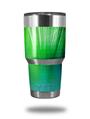 Skin Decal Wrap for Yeti Tumbler Rambler 30 oz Bent Light Greenish (TUMBLER NOT INCLUDED)