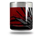 Skin Decal Wrap for Yeti Rambler Lowball - Baja 0040 Red Dark