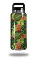 WraptorSkinz Skin Decal Wrap for Yeti Rambler Bottle 36oz Famingos and Flowers Sage Green (YETI NOT INCLUDED)
