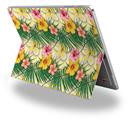 Beach Flowers 02 Yellow Sunshine - Decal Style Vinyl Skin fits Microsoft Surface Pro 4 (SURFACE NOT INCLUDED)