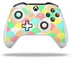 WraptorSkinz Decal Skin Wrap Set works with 2016 and newer XBOX One S / X Controller Brushed Cirlces Multi Light (CONTROLLER NOT INCLUDED)