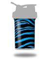 Decal Style Skin Wrap works with Blender Bottle 22oz ProStak Zebra Blue (BOTTLE NOT INCLUDED)