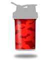 Decal Style Skin Wrap works with Blender Bottle 22oz ProStak Deathrock Bats Red (BOTTLE NOT INCLUDED)