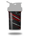 Decal Style Skin Wrap works with Blender Bottle 22oz ProStak Baja 0014 Red Dark (BOTTLE NOT INCLUDED)