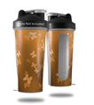 Decal Style Skin Wrap works with Blender Bottle 28oz Bokeh Butterflies Orange (BOTTLE NOT INCLUDED)