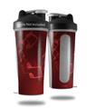 Decal Style Skin Wrap works with Blender Bottle 28oz Bokeh Music Red (BOTTLE NOT INCLUDED)