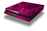 Vinyl Decal Skin Wrap compatible with Sony PlayStation 4 Slim Console Bokeh Music Hot Pink (PS4 NOT INCLUDED)