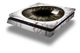 Vinyl Decal Skin Wrap compatible with Sony PlayStation 4 Slim Console Eyeball Brown (PS4 NOT INCLUDED)