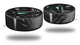 Skin Wrap Decal Set 2 Pack for Amazon Echo Dot 2 - Baja 0023 Neon Teal (2nd Generation ONLY - Echo NOT INCLUDED)