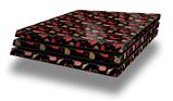 Vinyl Decal Skin Wrap compatible with Sony PlayStation 4 Pro Console Crabs and Shells Black (PS4 NOT INCLUDED)