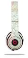 WraptorSkinz Skin Decal Wrap compatible with Beats Solo 2 and Solo 3 Wireless Headphones Flowers Pattern 02 (HEADPHONES NOT INCLUDED)