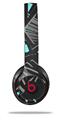 WraptorSkinz Skin Decal Wrap compatible with Beats Solo 2 and Solo 3 Wireless Headphones Baja 0023 Neon Teal (HEADPHONES NOT INCLUDED)