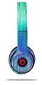 WraptorSkinz Skin Decal Wrap compatible with Beats Solo 2 and Solo 3 Wireless Headphones Bent Light Seafoam Greenish (HEADPHONES NOT INCLUDED)