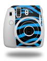 WraptorSkinz Skin Decal Wrap compatible with Fujifilm Mini 8 Camera Zebra Blue (CAMERA NOT INCLUDED)