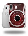 WraptorSkinz Skin Decal Wrap compatible with Fujifilm Mini 8 Camera Bokeh Music Red (CAMERA NOT INCLUDED)