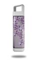Skin Decal Wrap for Clean Bottle Square Titan Plastic 25oz Victorian Design Purple (BOTTLE NOT INCLUDED)