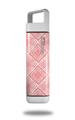 Skin Decal Wrap for Clean Bottle Square Titan Plastic 25oz Wavey Pink (BOTTLE NOT INCLUDED)