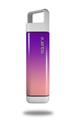 Skin Decal Wrap for Clean Bottle Square Titan Plastic 25oz Smooth Fades Pink Purple (BOTTLE NOT INCLUDED)