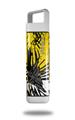 Skin Decal Wrap for Clean Bottle Square Titan Plastic 25oz Baja 0040 Yellow (BOTTLE NOT INCLUDED)