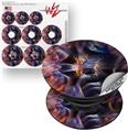 Decal Style Vinyl Skin Wrap 3 Pack compatible with PopSockets Hyper Warp (POPSOCKET NOT INCLUDED)