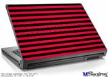 Laptop Skin (Large) - Stripes Red
