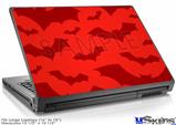 Laptop Skin (Large) - Deathrock Bats Red