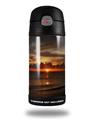 Skin Decal Wrap for Thermos Funtainer 12oz Bottle Set Fire To The Sky (BOTTLE NOT INCLUDED) by WraptorSkinz