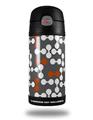 Skin Decal Wrap for Thermos Funtainer 12oz Bottle Locknodes 04 Burnt Orange (BOTTLE NOT INCLUDED) by WraptorSkinz